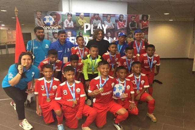 Indonesia Raih Posisi Keempat pada Turnamen Sepak Bola U-12 Terbesar di Dunia